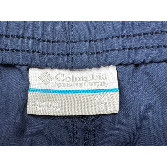 NWT Columbia Performance Fishing Gear Men's Blue Swim Trunks Shorts - Size 2XL - Picture 5 of 6